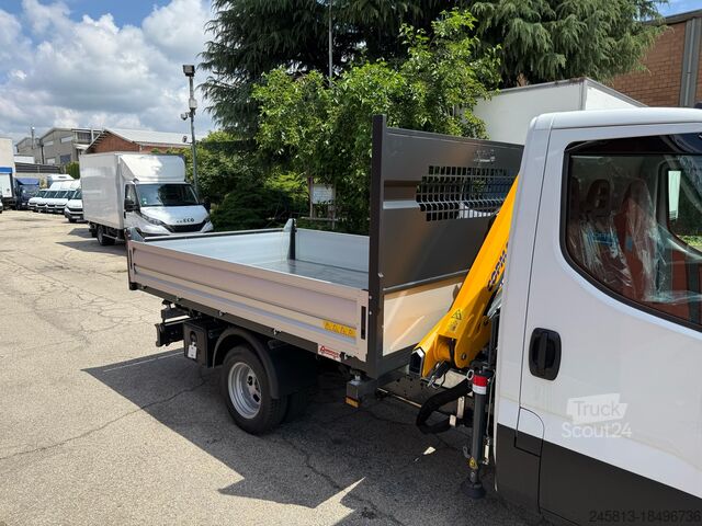 Furgone ribaltabile e gru Iveco Daily 35-160