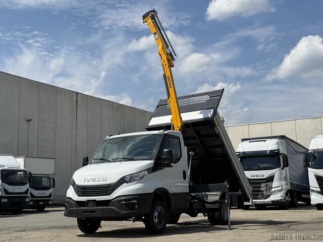 Camión volquete y grúa Iveco Daily 35-160