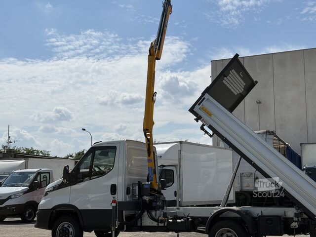 Camión volquete y grúa Iveco Daily 35-160