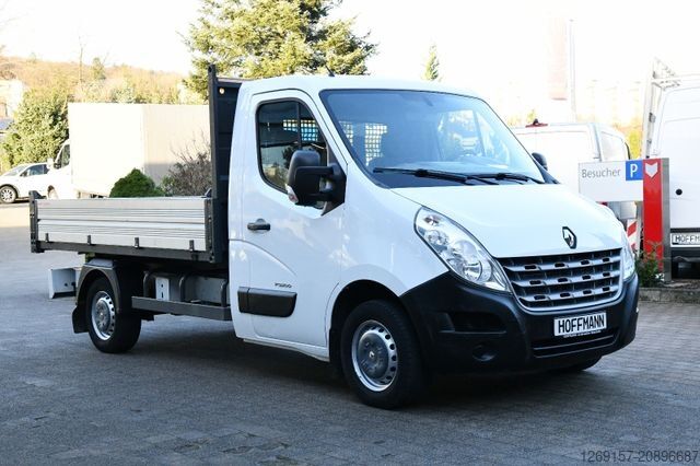 Fourgon benne basculante RENAULT Master Pritsche Kipper DCI 125 TÜV 11-2027