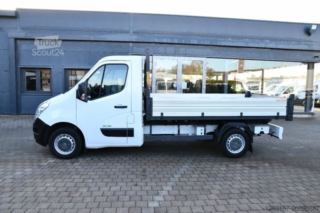 Fourgon benne basculante RENAULT Master Pritsche Kipper DCI 125 TÜV 11-2027