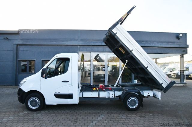 Fourgon benne basculante RENAULT Master Pritsche Kipper DCI 125 TÜV 11-2027