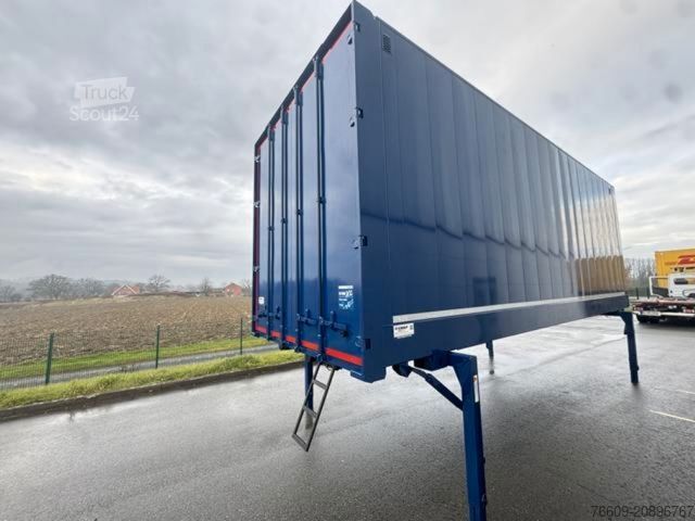 Remolque con caja móvil KRONE Heck hohe Portaltüren