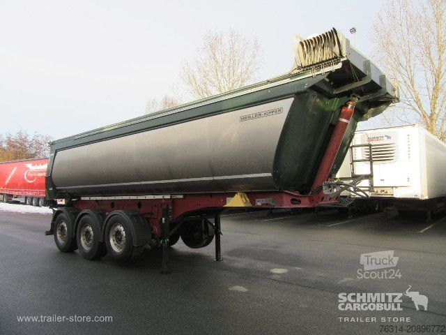 Semirremolque volquete Meiller Kipper Stahlrundmulde Thermomulde