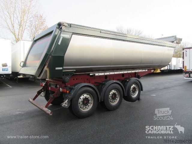 Semirremolque volquete Meiller Kipper Stahlrundmulde Thermomulde