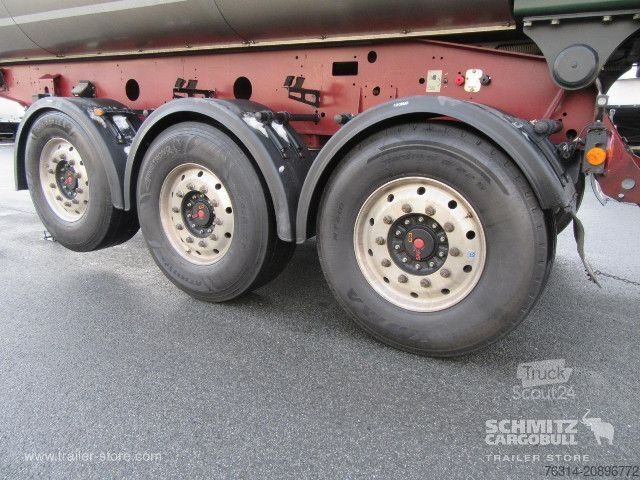 Semirremolque volquete Meiller Kipper Stahlrundmulde Thermomulde