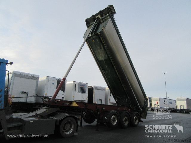 Semirremolque volquete Meiller Kipper Stahlrundmulde Thermomulde