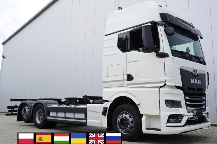 Vaihtolavakuorma-auto MAN TGX 26.470 6x2 / 2023 / BDF