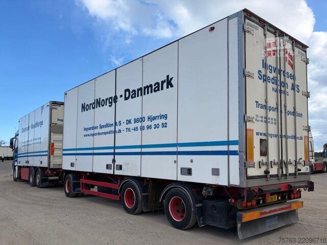 Kühl-/Tiefkühltransport Mercedes-Benz Actros 2553 6x2 - Thermoking frigo - Loadlift +...