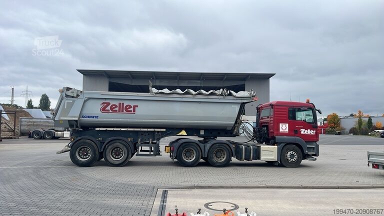 Volquete MAN TGS 33.500 with Schmitz Cargobull SGF S2 (NEW ENGINE)