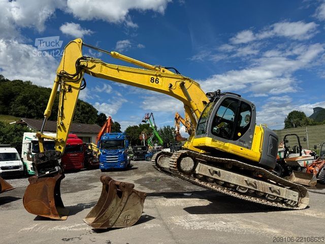 Larvegraver KOBELCO SK 235 SRNLC-1E Powertilt 3xSchaufeln Klima