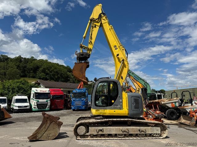 Larvegraver KOBELCO SK 235 SRNLC-1E Powertilt 3xSchaufeln Klima