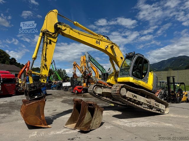 Larvegraver KOBELCO SK 235 SRNLC-1E Powertilt 3xSchaufeln Klima