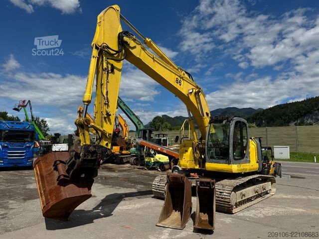 Larvegraver KOBELCO SK 235 SRNLC-1E Powertilt 3xSchaufeln Klima