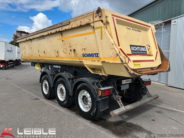 Kipper Auflieger SCHMITZ CARGOBULL SKI 24SL*Stahlmulde*24m³*1.+2.Liftachse*Alcoa*