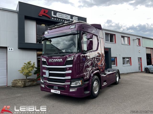 Standard tractor unit SCANIA R 730 A4x2NA*Kombi-Hydro*V8*Leder*Navi*ACC*