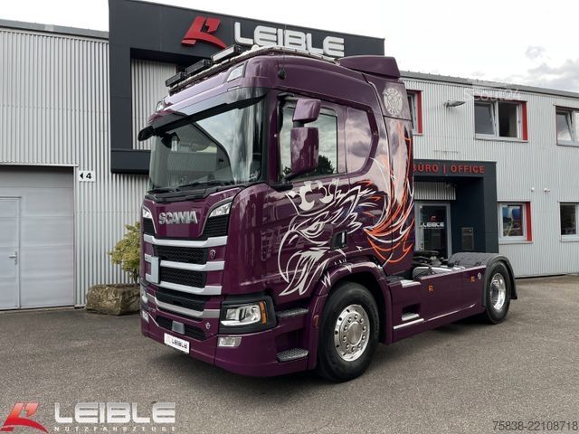 Standard tractor unit SCANIA R 730 A4x2NA*Kombi-Hydro*V8*Leder*Navi*ACC*