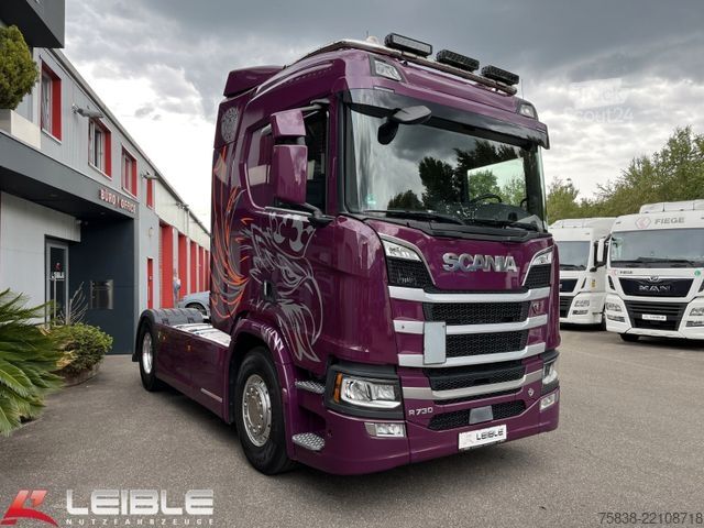 Standard tractor unit SCANIA R 730 A4x2NA*Kombi-Hydro*V8*Leder*Navi*ACC*