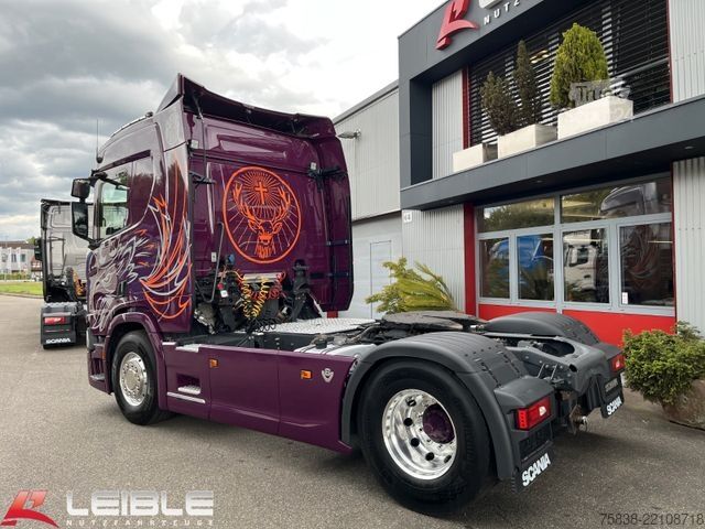 Standard tractor unit SCANIA R 730 A4x2NA*Kombi-Hydro*V8*Leder*Navi*ACC*