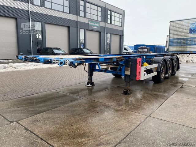Transport af containere Van Hool 3B0049 /  ADR / SAF + Disc Brakes