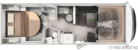 Integrovaný obytný vůz Hymer/Eriba B-Klasse ML I 790 BlackLine MESSE ANGEBOTE ON TOP