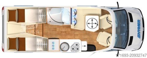 Teilintegriertes Wohnmobil Hymer/Eriba ML-T 570 MESSE ANGEBOTE ON TOP