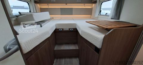 Daļēji integrēta kemperis Carado T 447 Hubbett/SAT/TV/uvm.