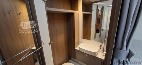 Daļēji integrēta kemperis Carado T 447 Hubbett/SAT/TV/uvm.