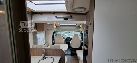 Daļēji integrēta kemperis Carado T 447 Hubbett/SAT/TV/uvm.