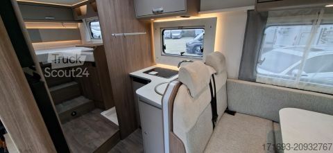 Daļēji integrēta kemperis Carado T 447 Hubbett/SAT/TV/uvm.