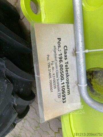 Mezőgazdasági gép CLAAS Teleskoparm für Scorpion 732