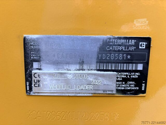 Τροχοφόρος φορτωτής Caterpillar 962M  ŁADOWARKA KOŁOWA