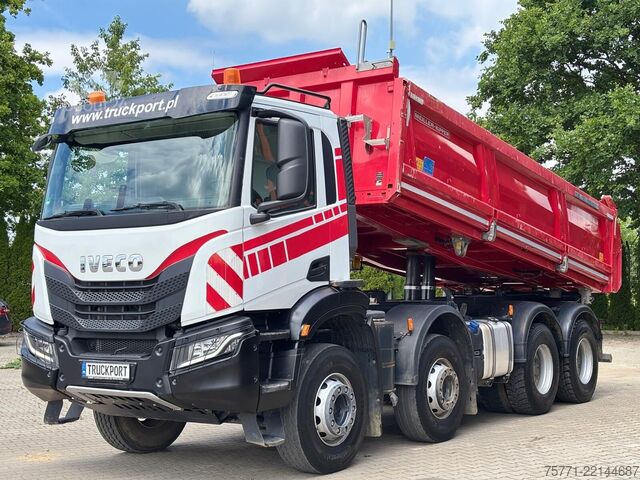 3-Seiten-Kipper IVECO MS34Y 8X4 EURO6   WYWROTKA TRÓJSTRONNA
