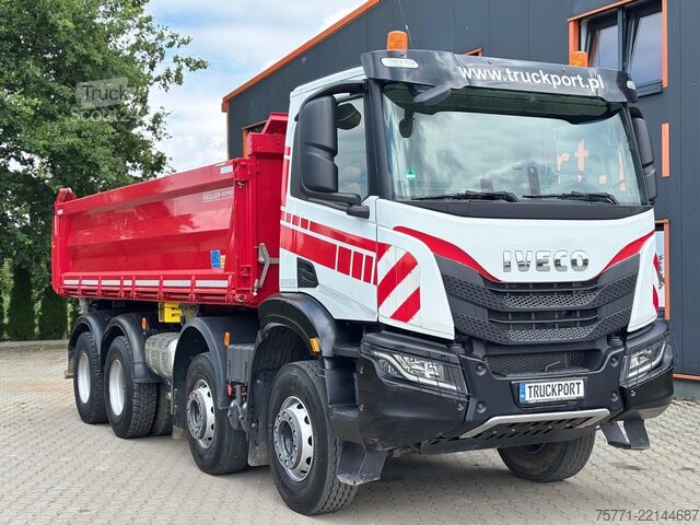 3-Seiten-Kipper IVECO MS34Y 8X4 EURO6   WYWROTKA TRÓJSTRONNA