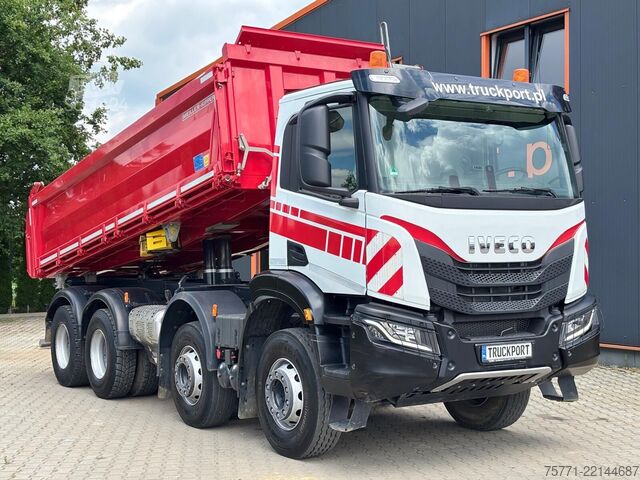 3-Seiten-Kipper IVECO MS34Y 8X4 EURO6   WYWROTKA TRÓJSTRONNA