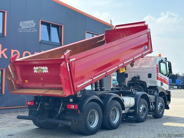 3-Seiten-Kipper IVECO MS34Y 8X4 EURO6   WYWROTKA TRÓJSTRONNA