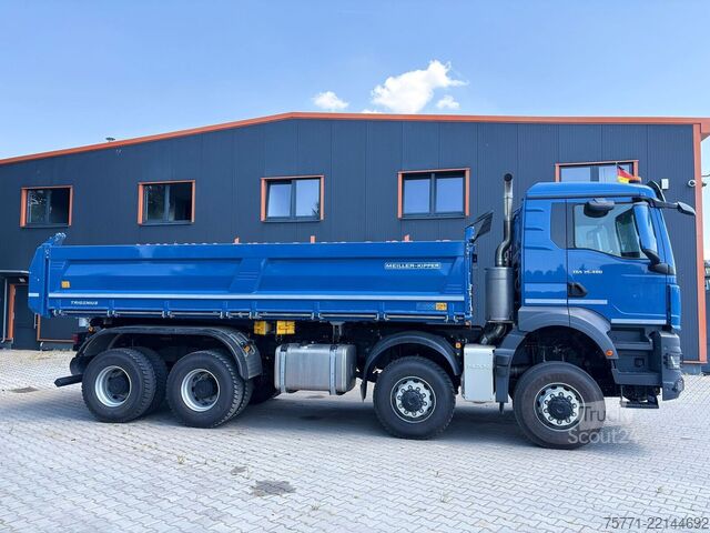 Wywrotka z trójstronna MAN TGS 35.480 8x8 EURO6 WYWROTKA TRÓJSTRONNA Z BOR...