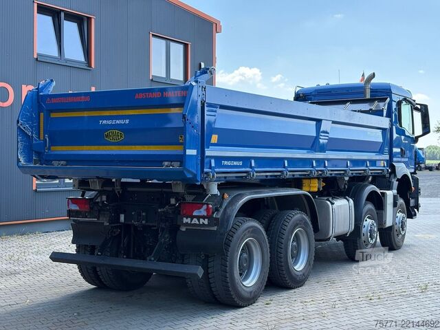 Wywrotka z trójstronna MAN TGS 35.480 8x8 EURO6 WYWROTKA TRÓJSTRONNA Z BOR...