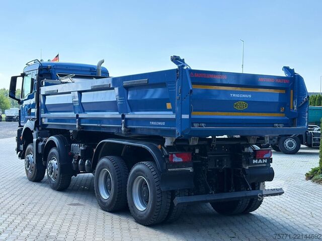 Wywrotka z trójstronna MAN TGS 35.480 8x8 EURO6 WYWROTKA TRÓJSTRONNA Z BOR...