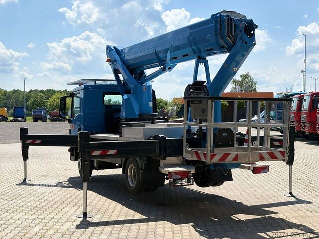 Kamyon hava platformu MAN TGL 8.160 4x2 EURO6 PODNOŚNIK KOSZOWY RUTHMANN ...