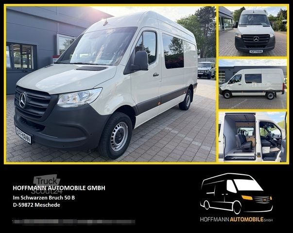 Hög tak skåpbil MERCEDES-BENZ Sprinter 319 CDI V6 3,0L Mixto RWD L2H2 AHK 3,5t