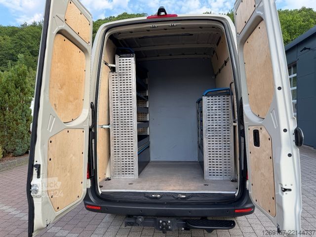 Hög tak skåpbil MERCEDES-BENZ Sprinter 319 CDI V6 3,0L Mixto RWD L2H2 AHK 3,5t