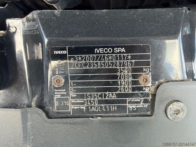 Fourgon benne basculante IVECO Daily DOKA Kipper 3,5t Zwillingsber. *AHK3,5t*