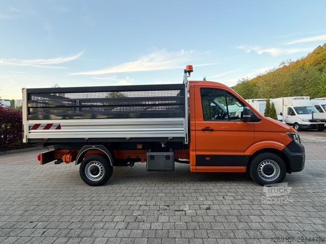 Kippi pakettiauto VOLKSWAGEN Crafter Dreiseitenkipper 4x4 4Motion Laubgitter