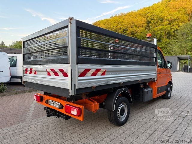 Kippi pakettiauto VOLKSWAGEN Crafter Dreiseitenkipper 4x4 4Motion Laubgitter