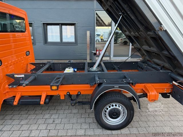 Kippi pakettiauto VOLKSWAGEN Crafter Dreiseitenkipper 4x4 4Motion Laubgitter