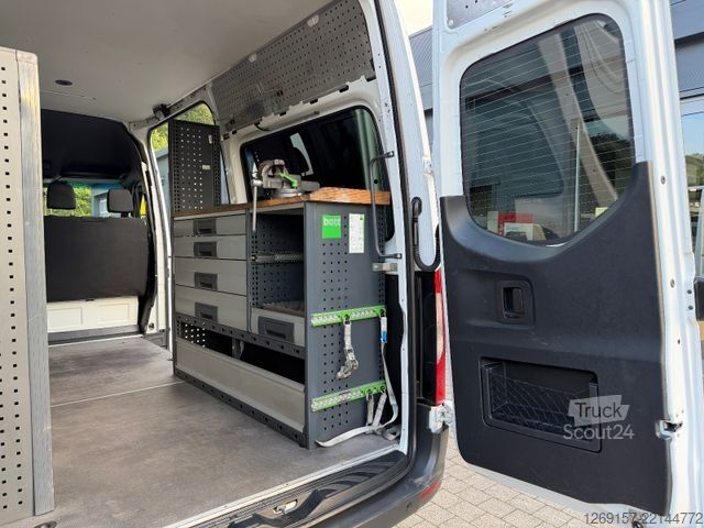 Hög tak skåpbil MERCEDES-BENZ Sprinter 314 CDI Kasten L2H2 RWD BOTT Regale