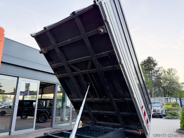Kippi pakettiauto VOLKSWAGEN Crafter Dreiseitenkipper 4x4 4Motion Laubgitter