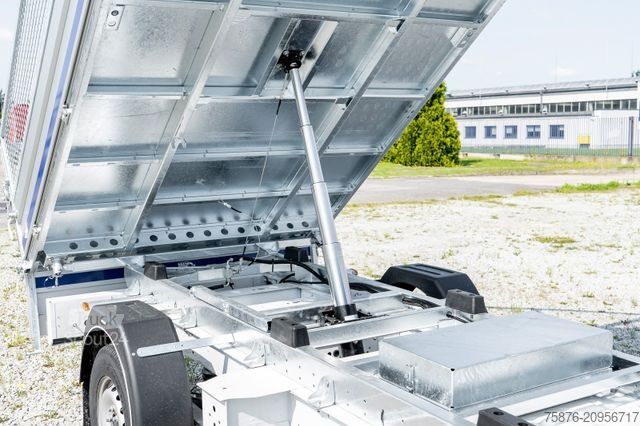 Billenőplatós furgon RENAULT Master Kipper + Laubgitter