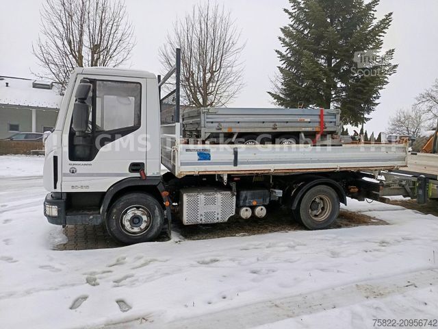Kombi s prekucnikom IVECO Eurocargo 80-210 / WENIG KM / 2x AHK